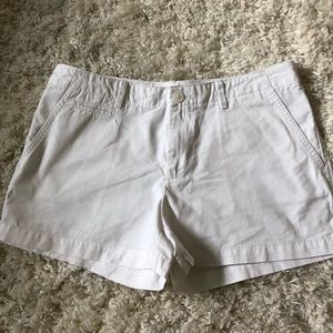 Gap shorts. A staple white summer shorts.